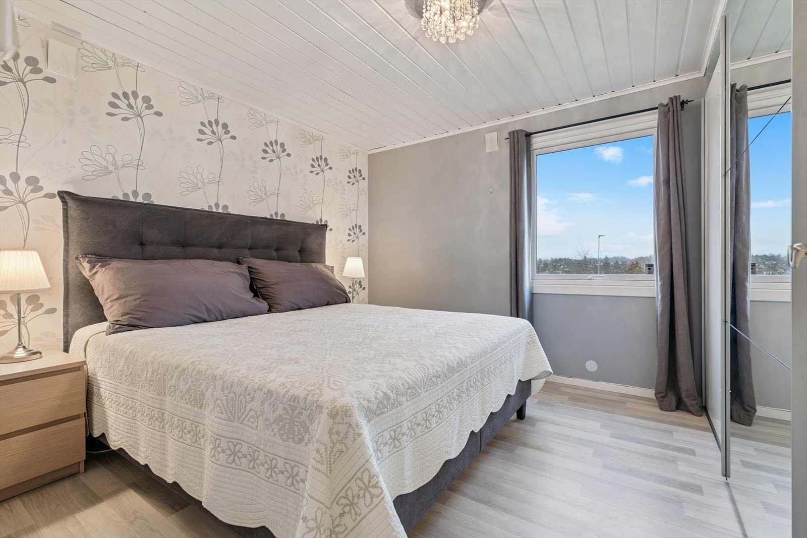 Boligen har tre gode soverom. Galleribilde