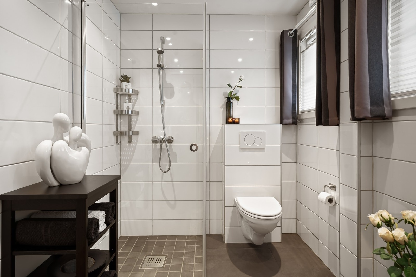 Det er lagt varmekabler i gulvet Galleribilde