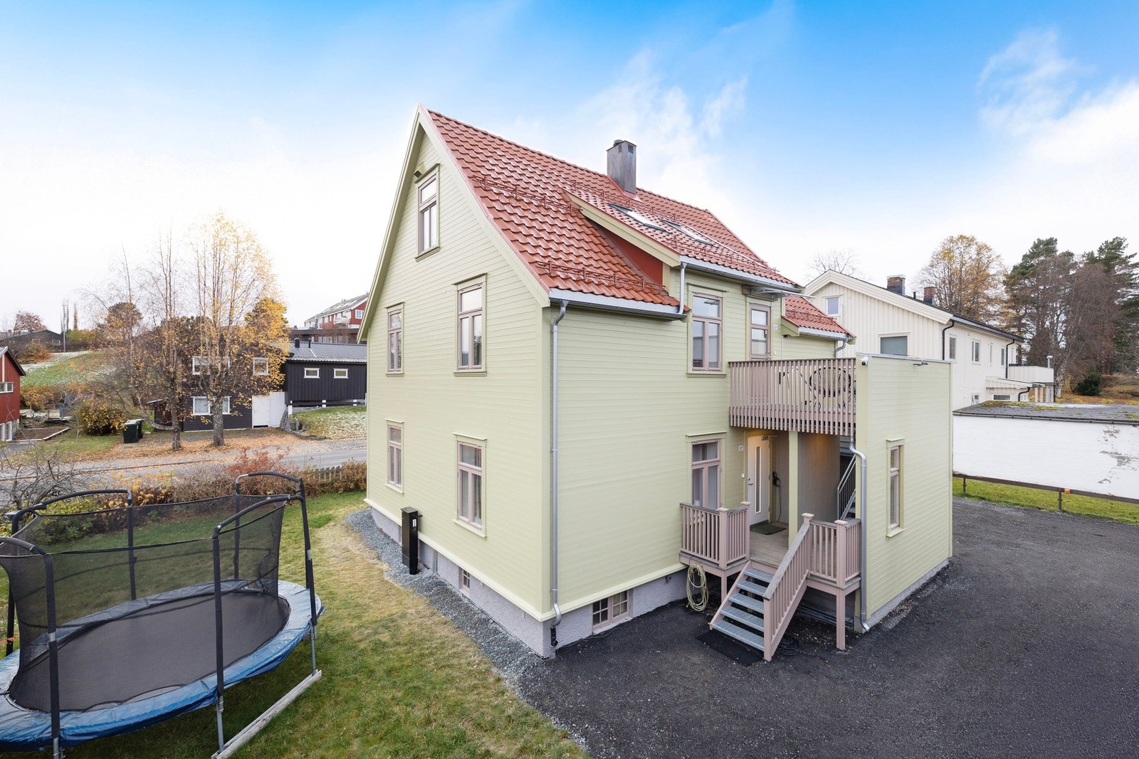 Fasade og inngangsparti Galleribilde