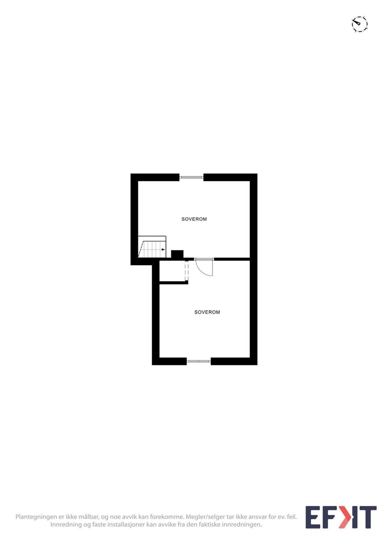 Plantegning loft Galleribilde