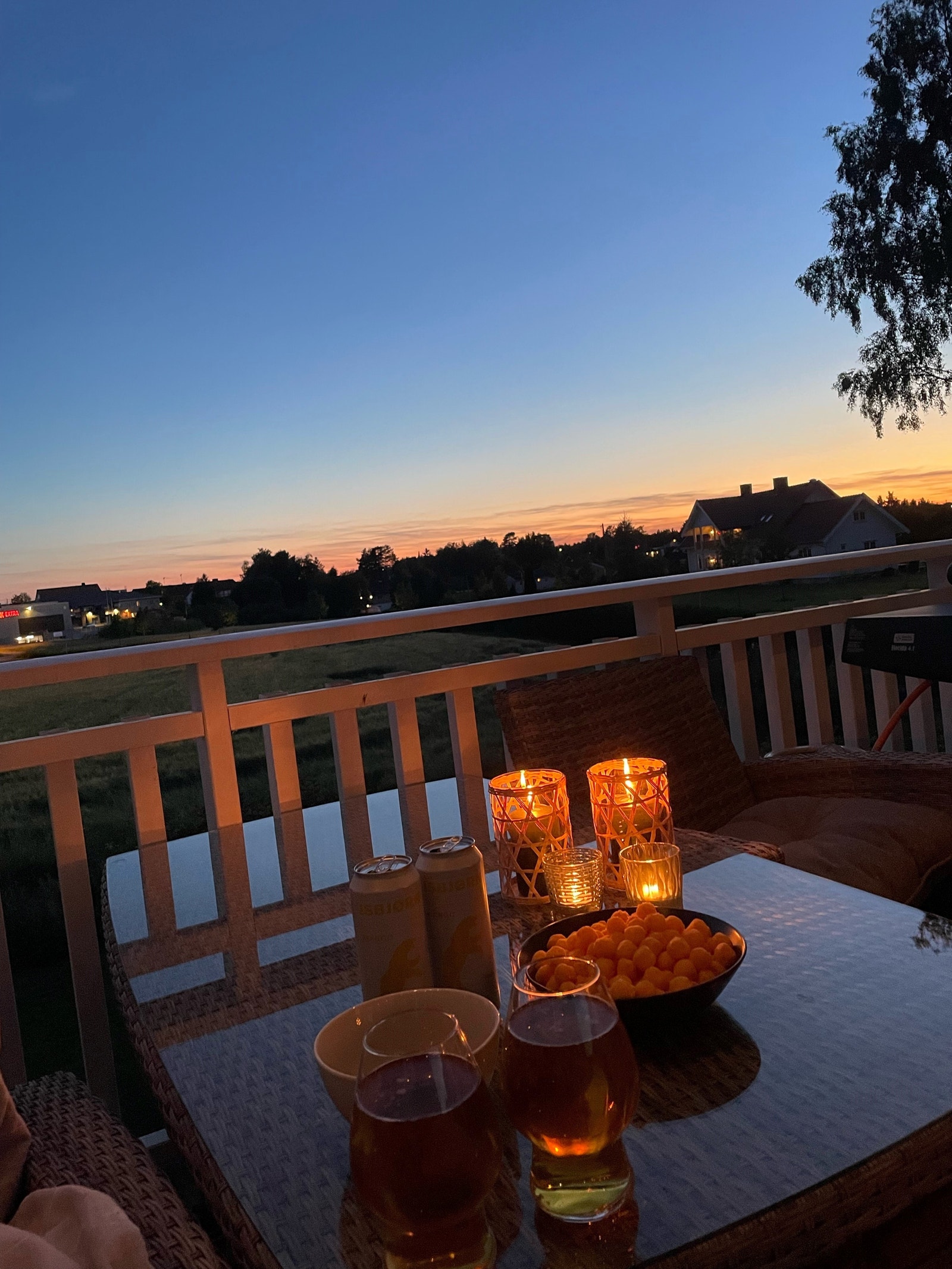 Stemningsbilde fra terrasse Galleribilde