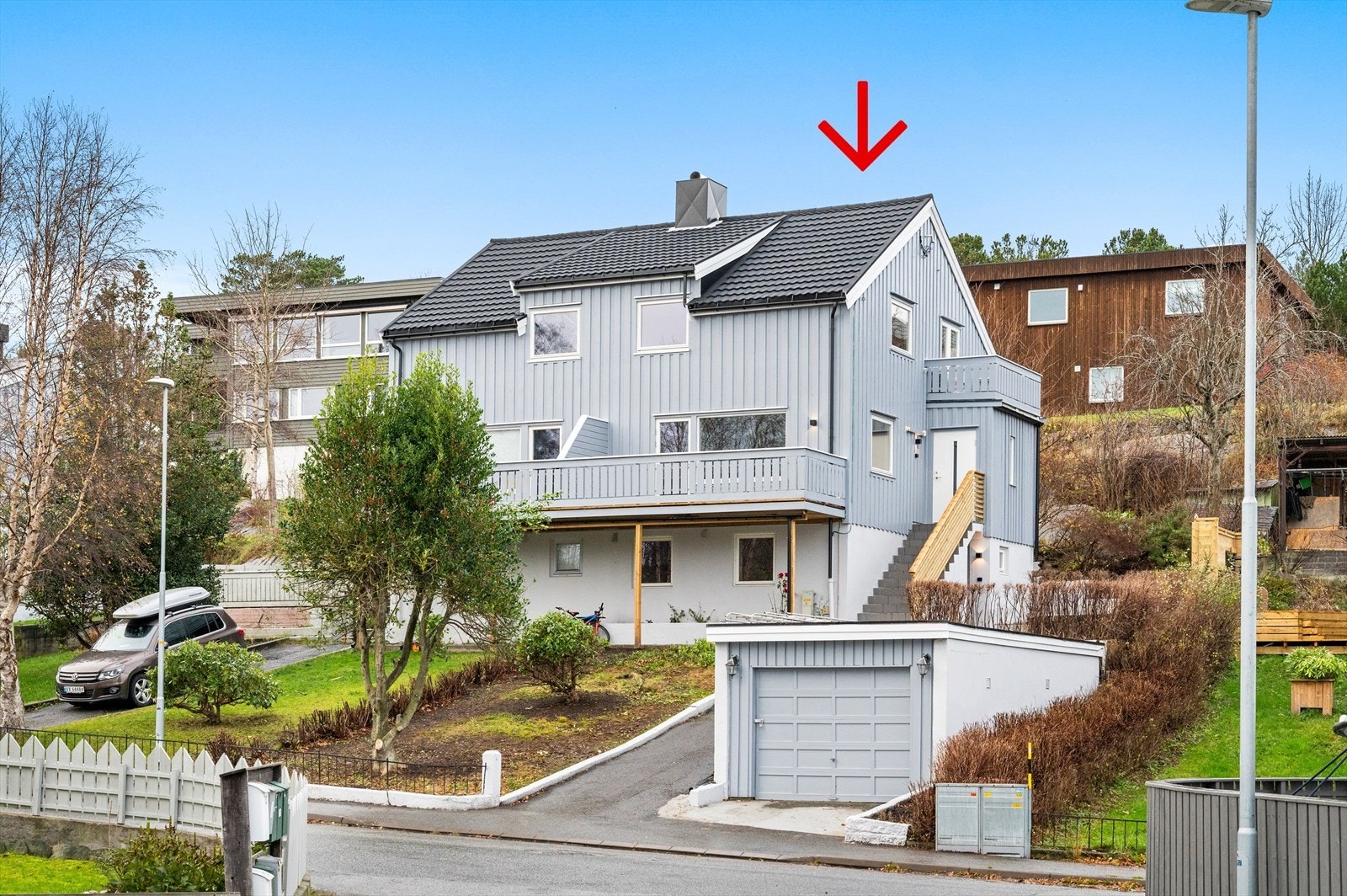 Fasade/ innkjørsel Galleribilde