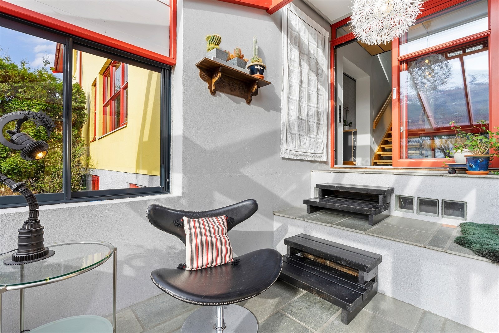 Hagestue. Galleribilde