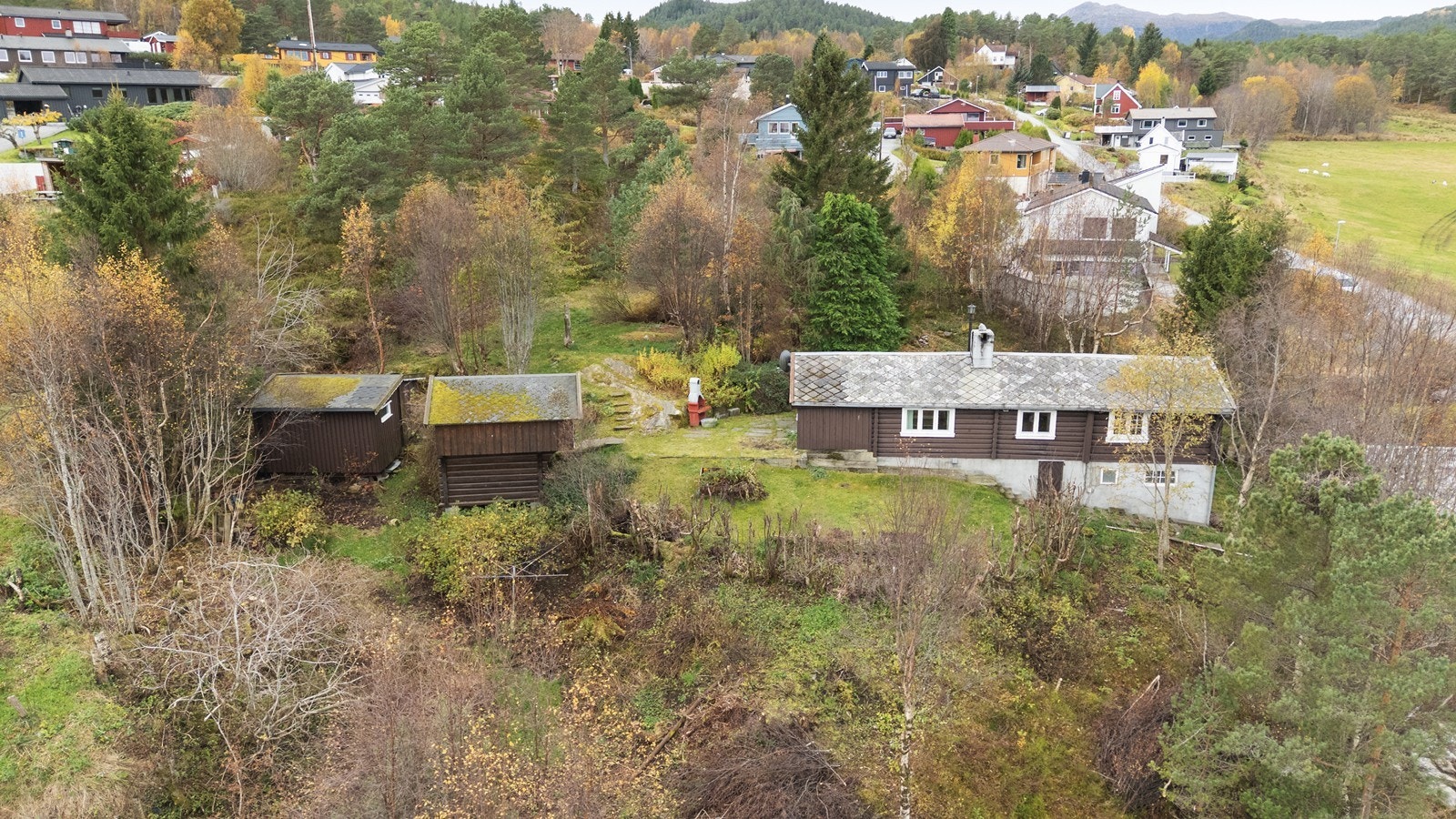 En eiendom med muligheter for utvikling og tilpasning. Galleribilde