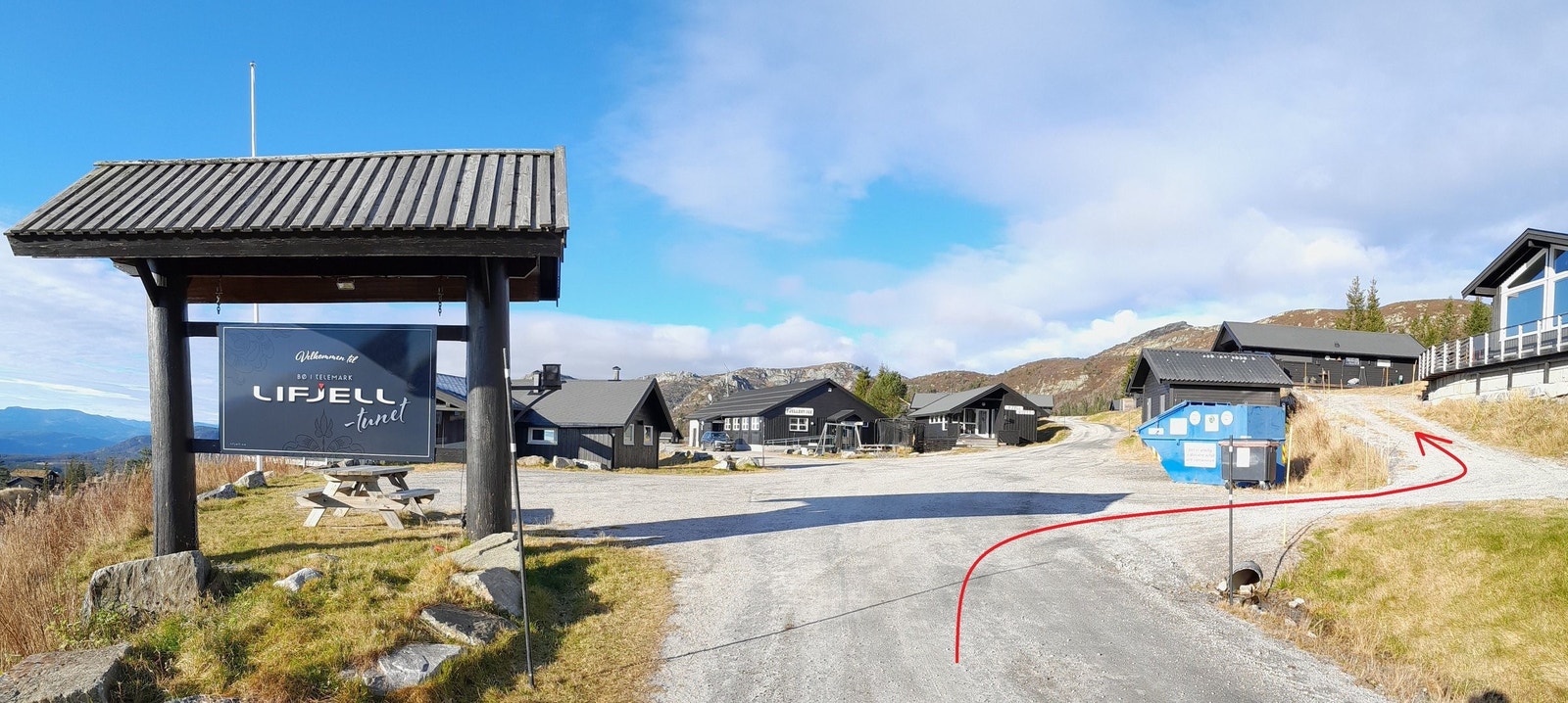 Adkomst hytte 36 Galleribilde