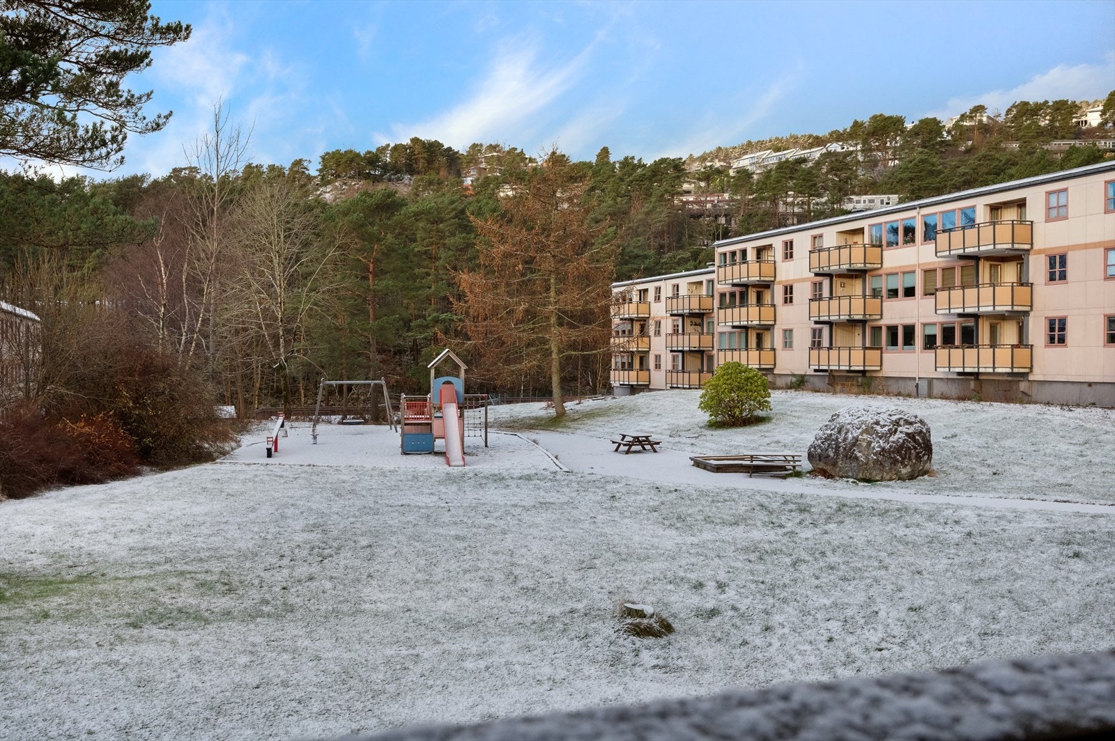 Fra balkongen Galleribilde