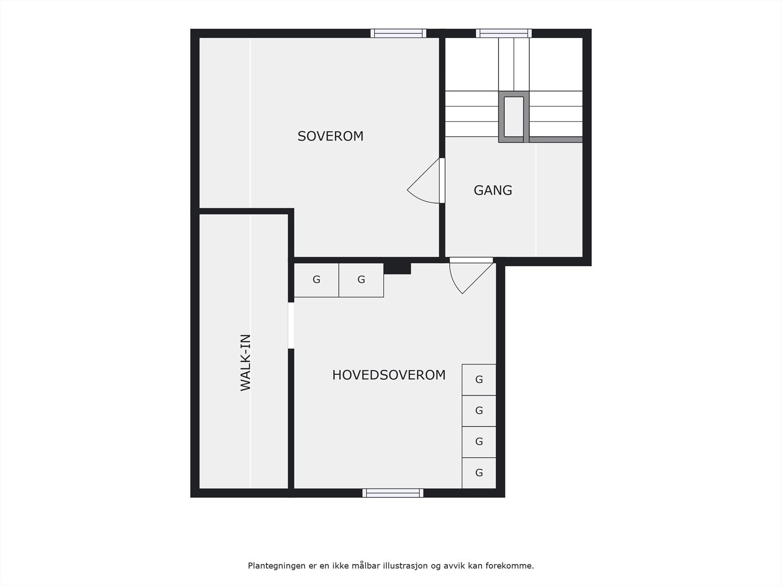 Plantegning 2. etasje. Galleribilde