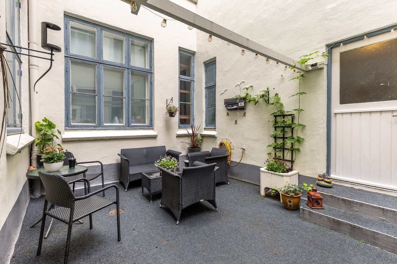 Felles bakgård og uteplass Galleribilde