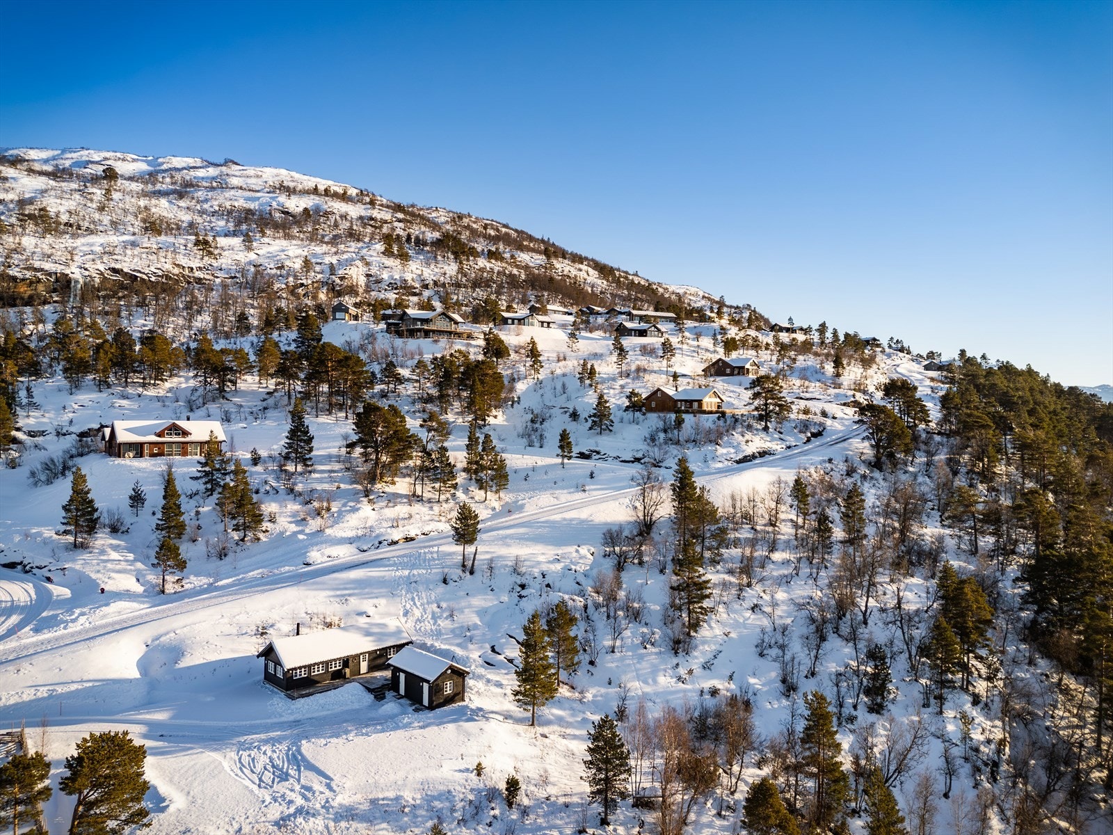 Her er det utallige turmuligheter både på sommeren og på vinteren for hele familien. Galleribilde