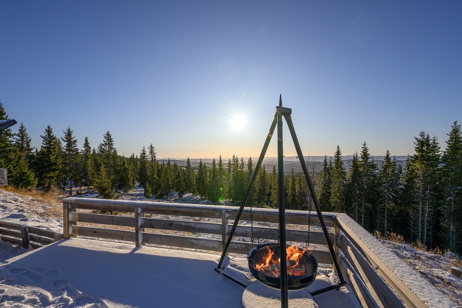 Den kalde fine tida! Galleribilde