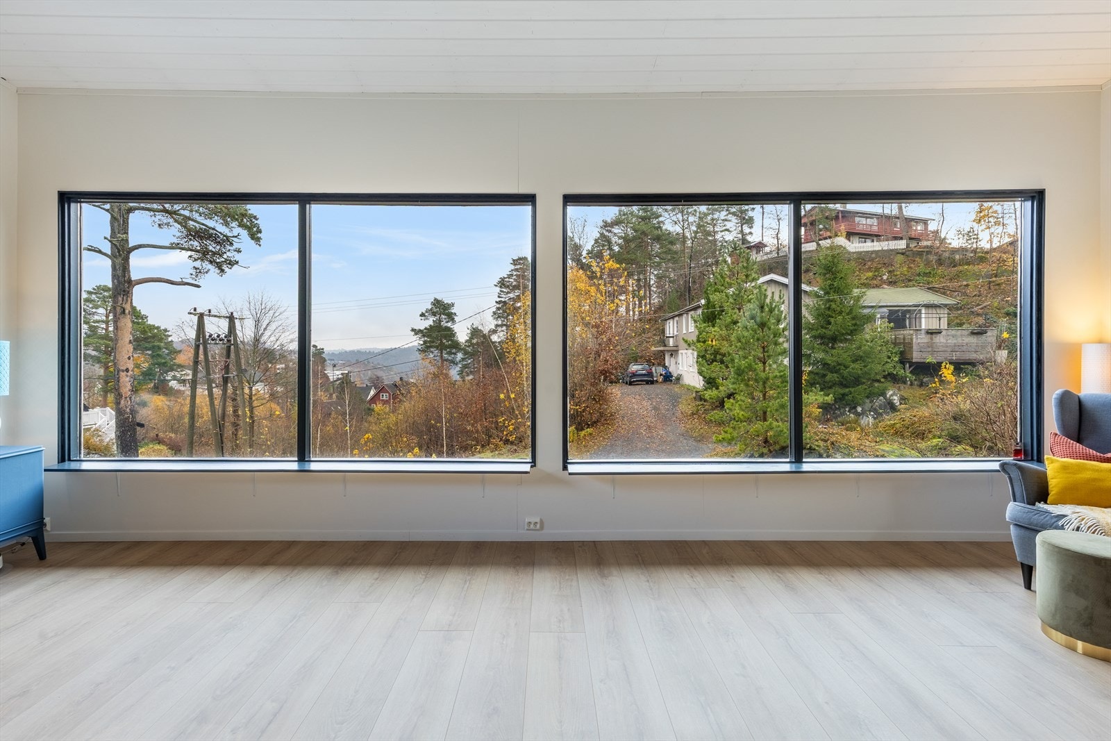 Utsikt fra stue Galleribilde