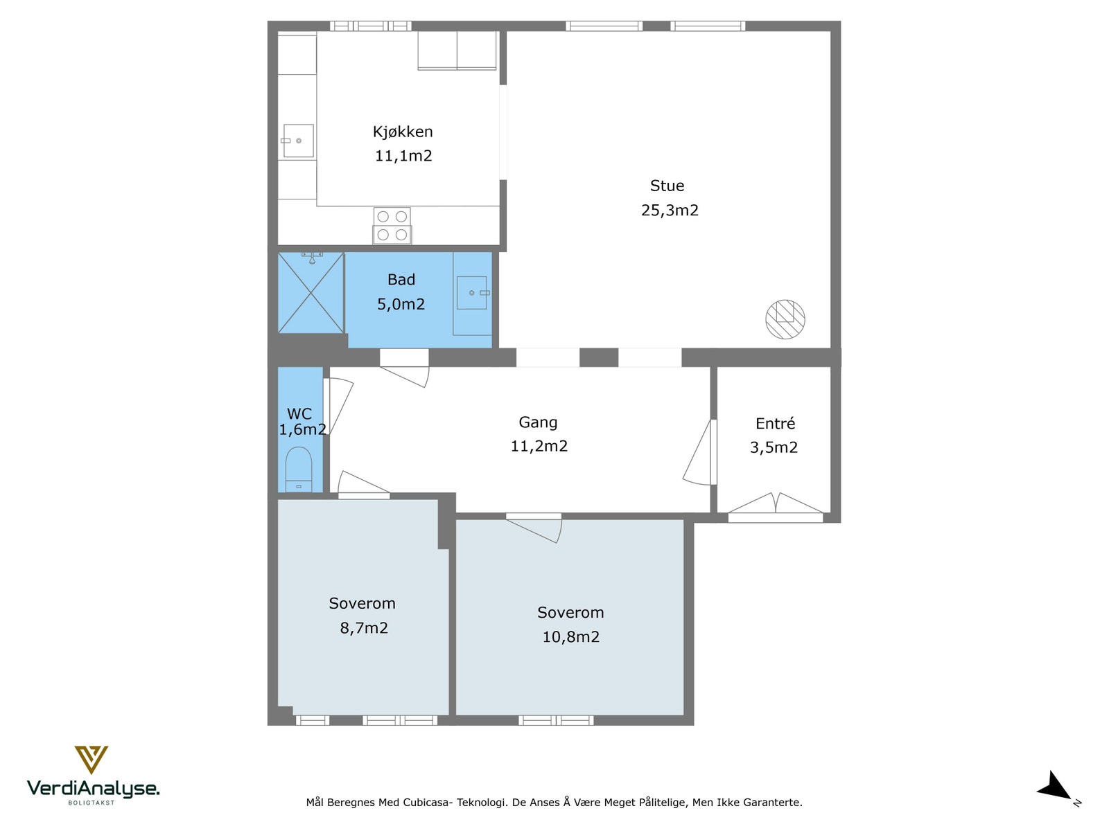 Planløsning. Galleribilde