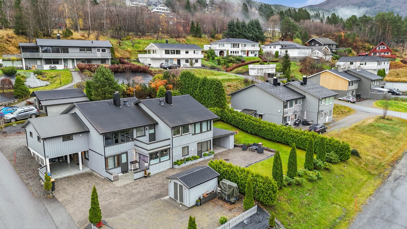 Dronefoto. Galleribilde