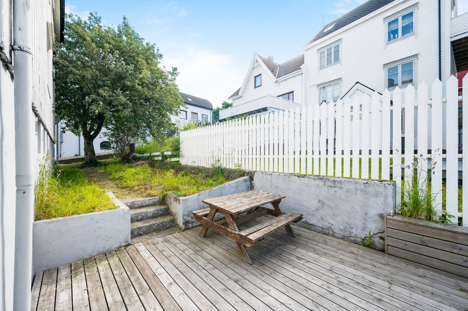 Felles uteområde mot sør. Galleribilde