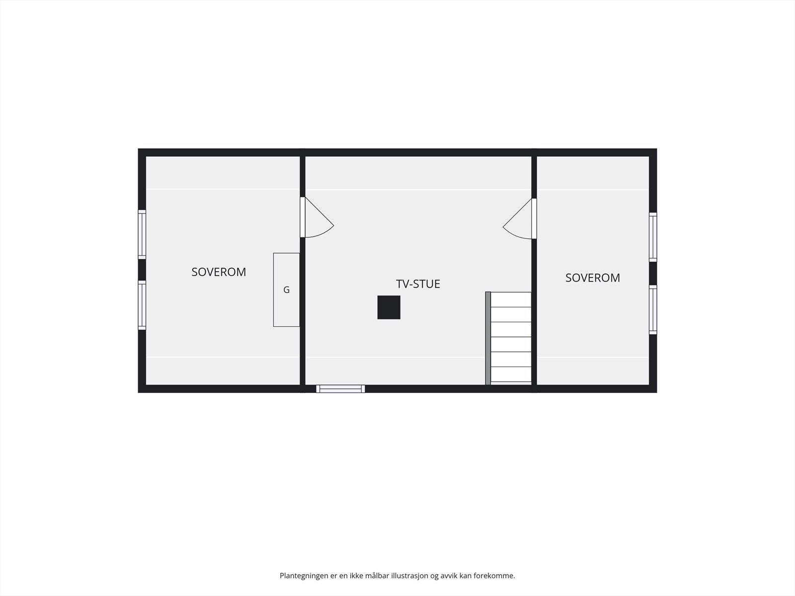 Plantegning 2. etasje. Galleribilde