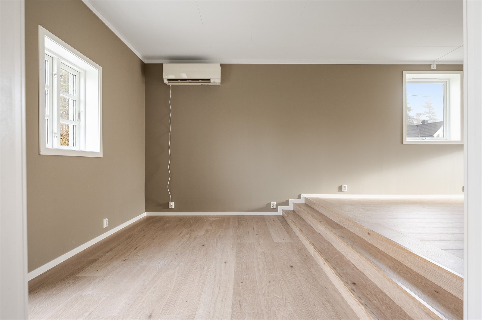 Alle vinduer i boligen ble byttet i 2010. Galleribilde