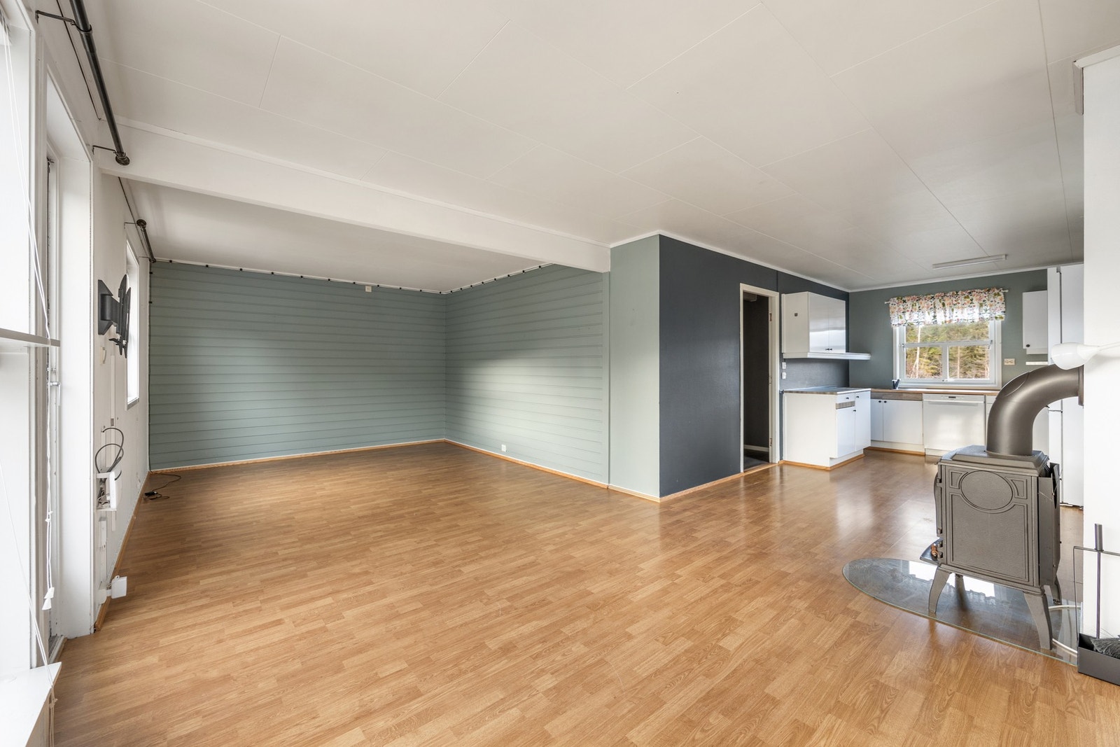 Romslig stue på 25 kvm Galleribilde