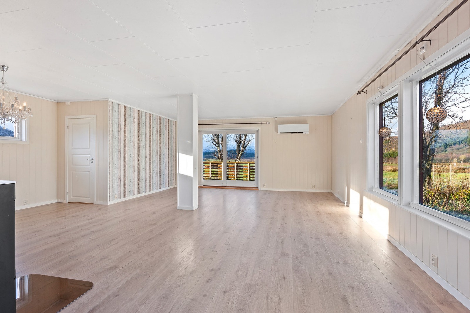 Stue er møbleringsvennlig. Galleribilde