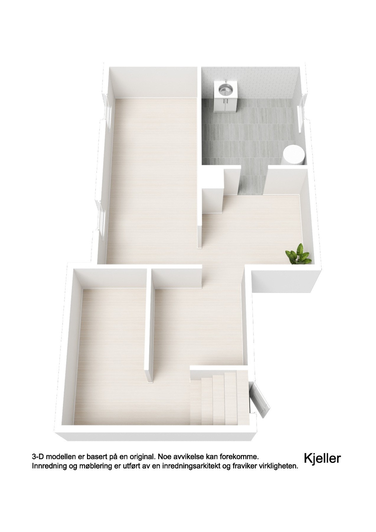 Plantegning, kjeller Galleribilde