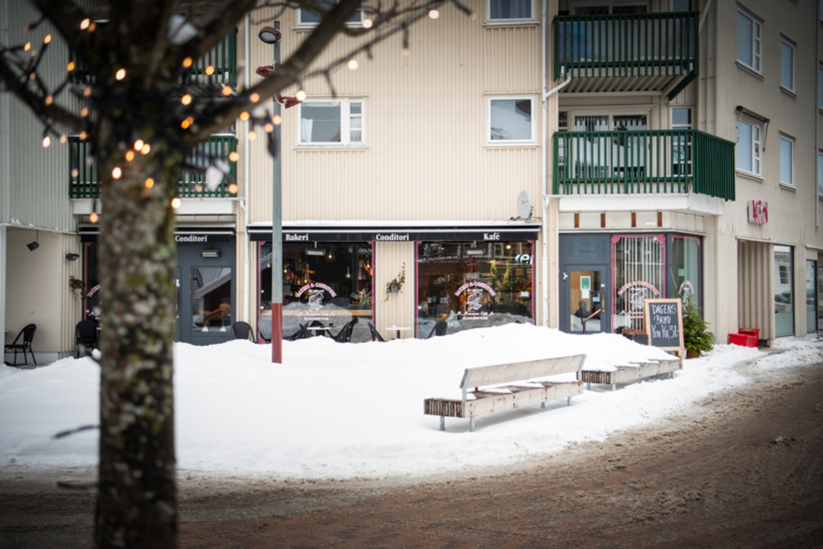 Aagaards plass. Galleribilde