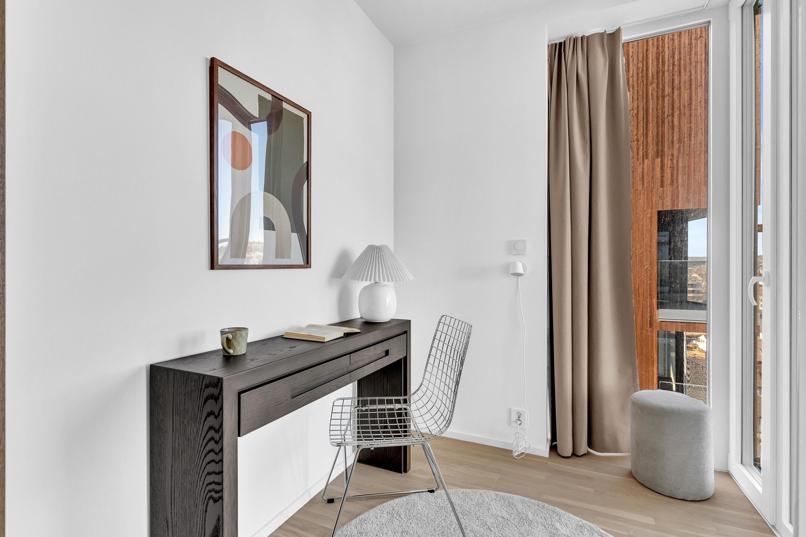 Hyggelig hjørne til kontorpult Galleribilde