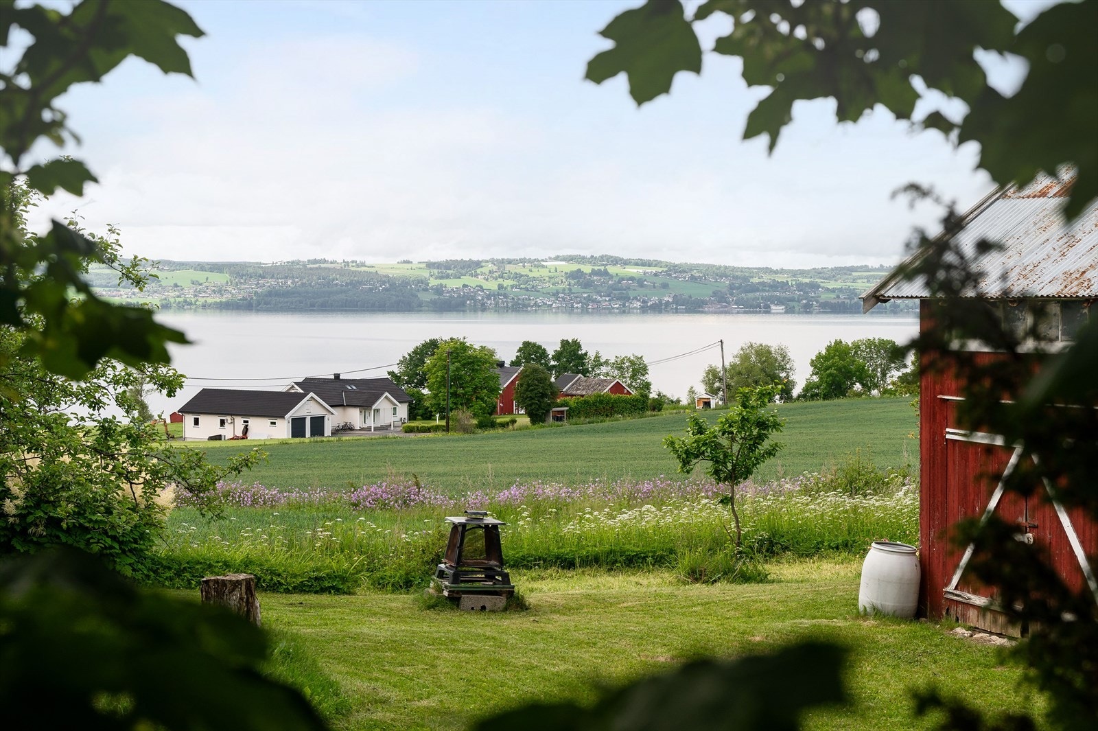 Langs Mjøsa er det bade- og båtplasser som perler på en snor, og Mjøsa på sommerstid er noe alle bør oppleve. Galleribilde