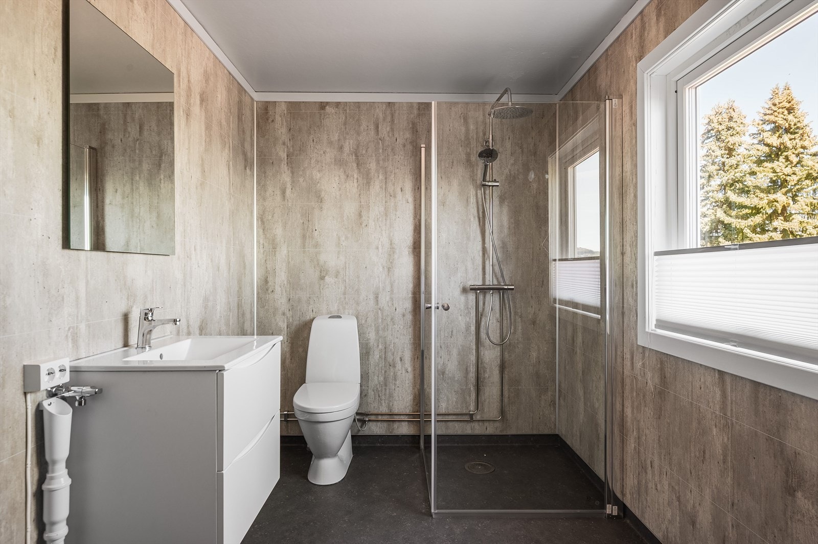 Badet som er oppgradert i 2024. Galleribilde