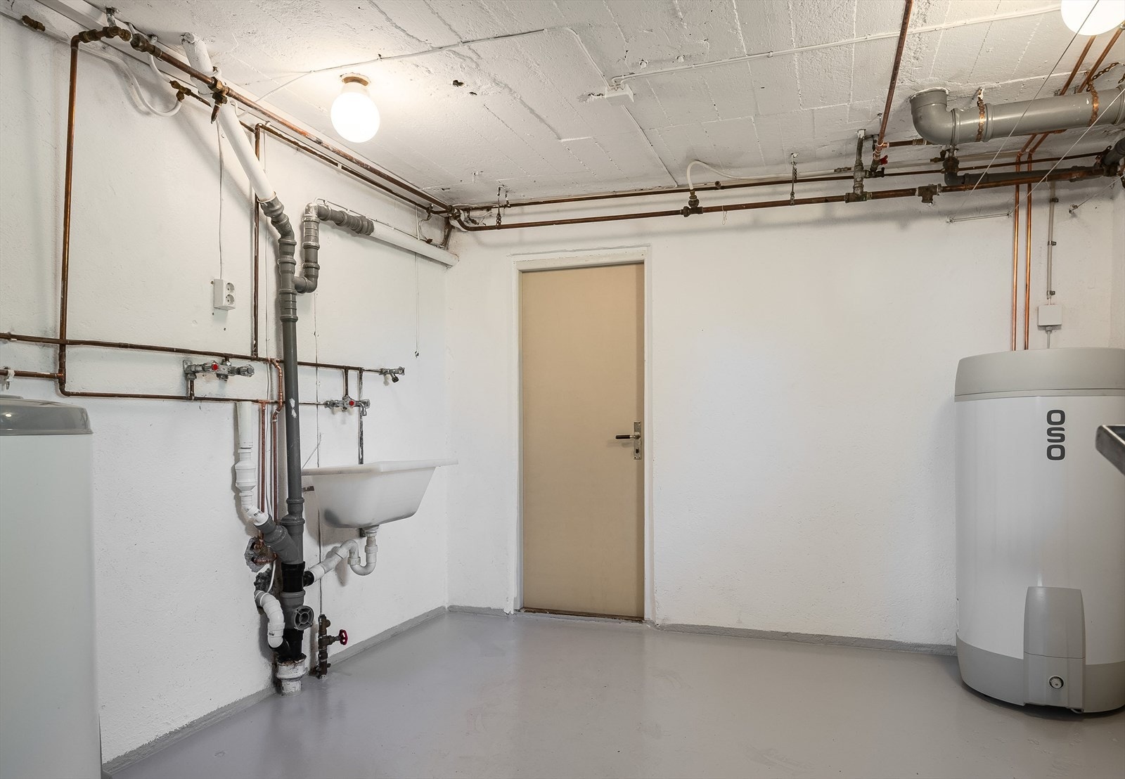 Vaskerom i underetasjen. Galleribilde