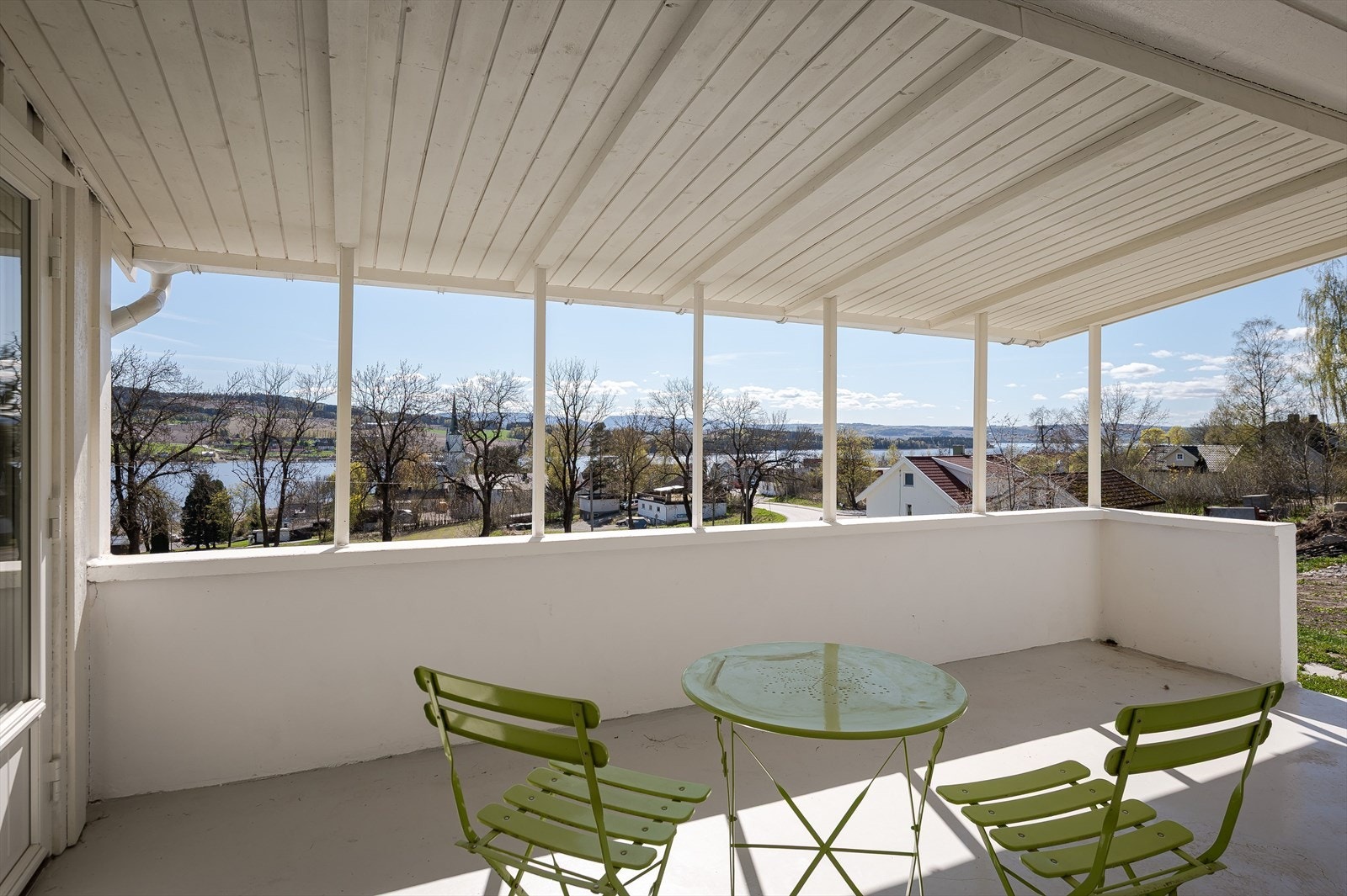 Overbygget terrasse. Galleribilde