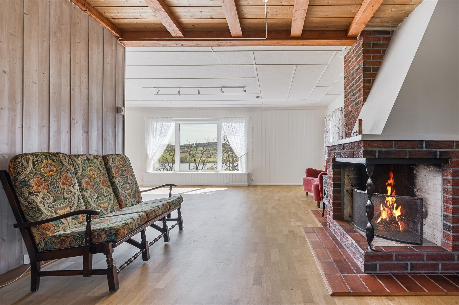 Det er flere varmekilder i boligen. Galleribilde