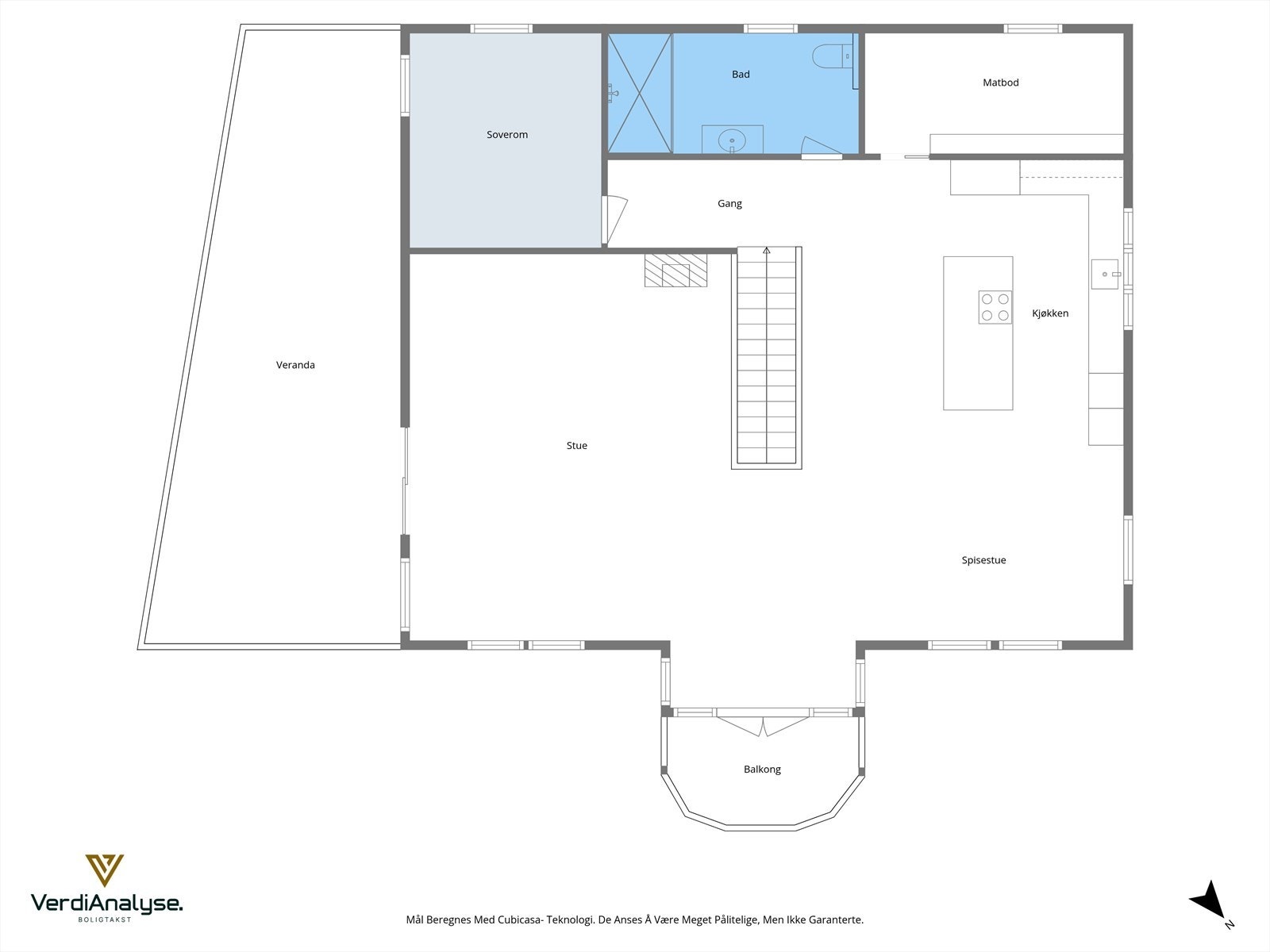 Planløsning, 2. etg. Galleribilde