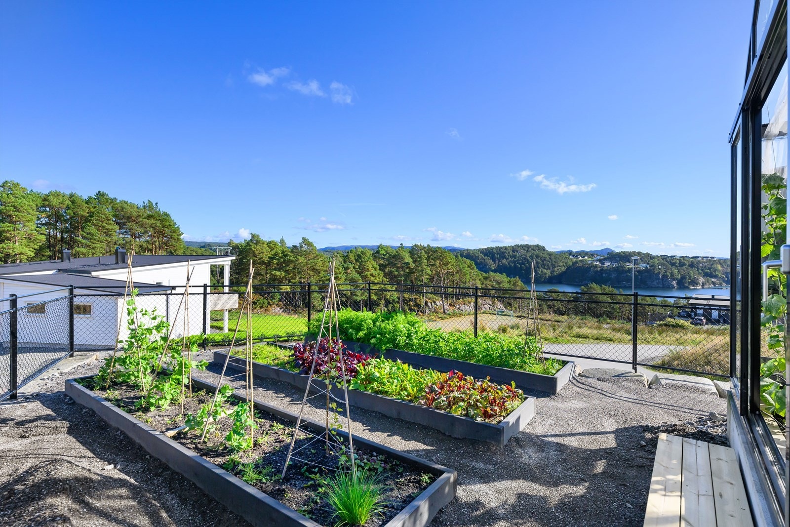 Det er også tilrettelagt for enda mer dyrking på utsiden Galleribilde