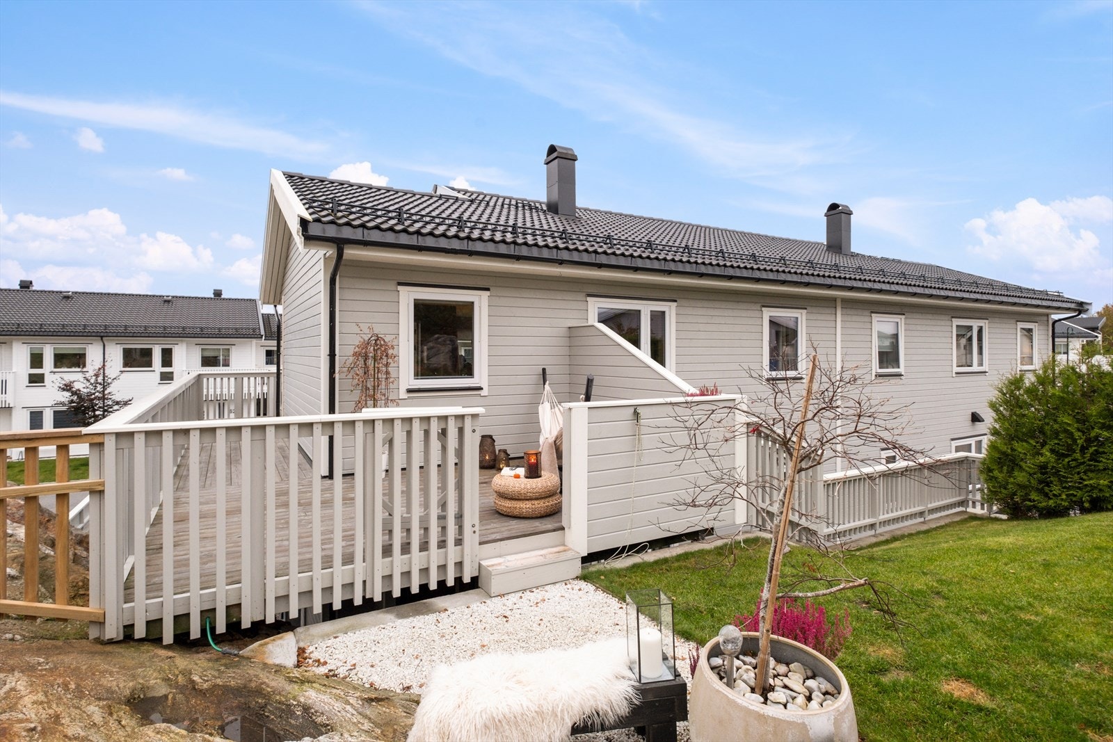 Hagen er pent opparbeidet Galleribilde