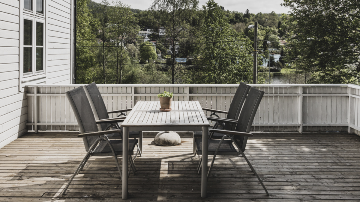 Felles terrasse Galleribilde