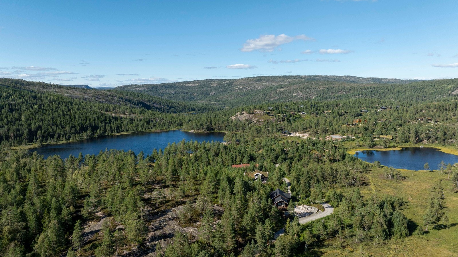 Flotte turmuligheter med fint turterreng både nært hytten og i Nissedal/Gjerstad område. Galleribilde