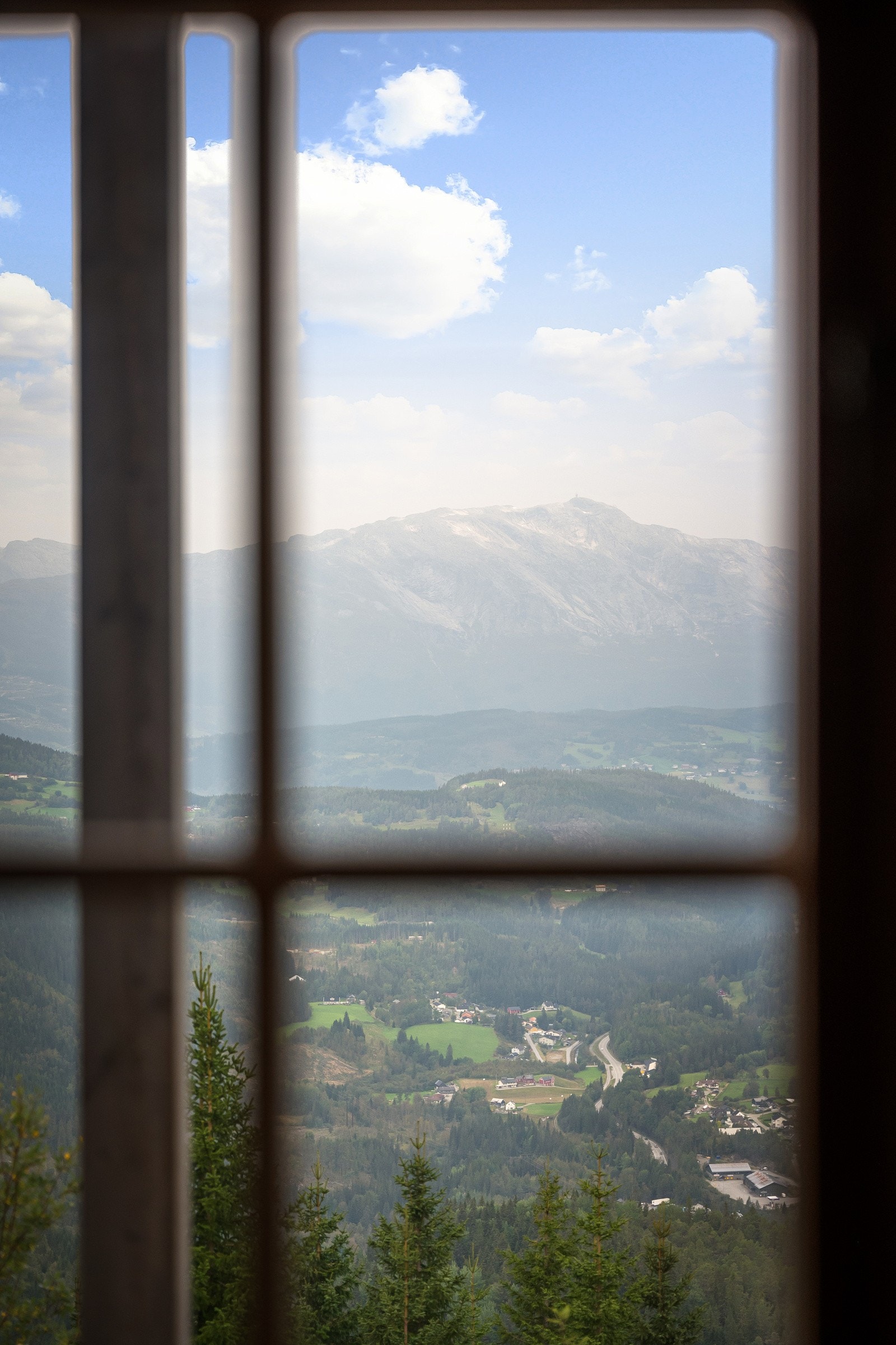 Utsikt fra stuen Galleribilde