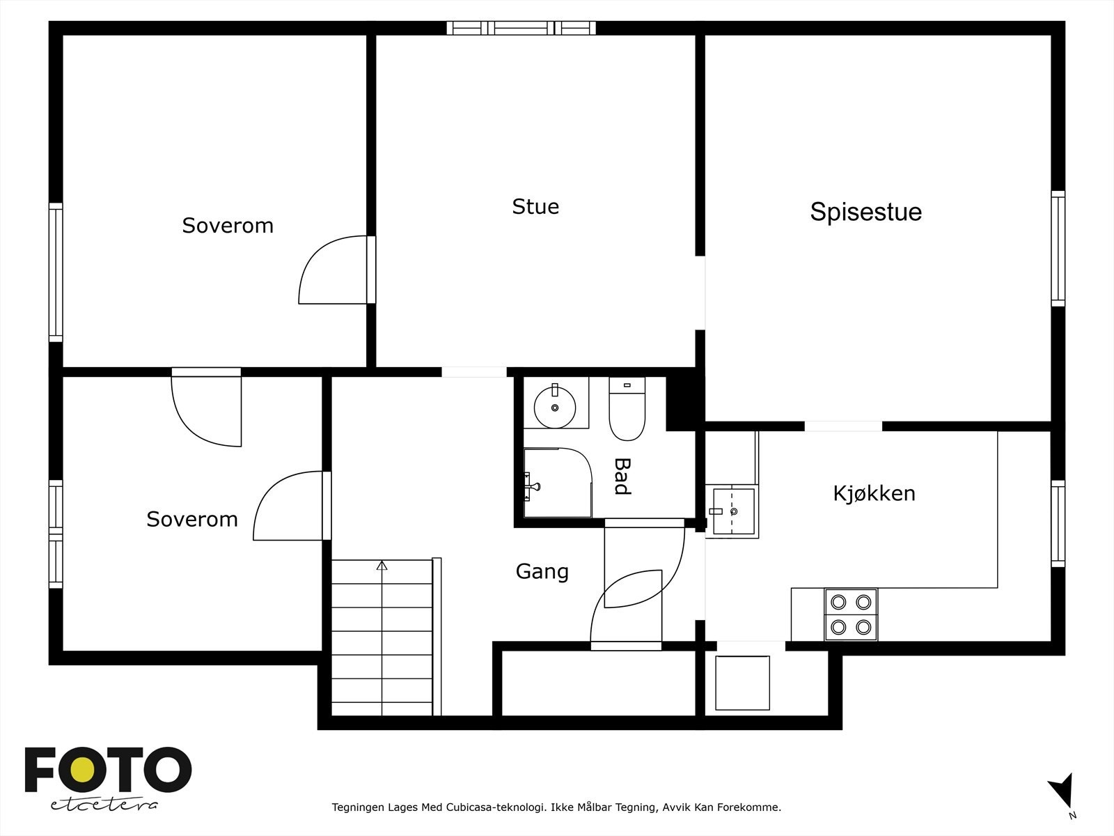 Veiledende planskisse 2. etasje. Ikke målbar Galleribilde