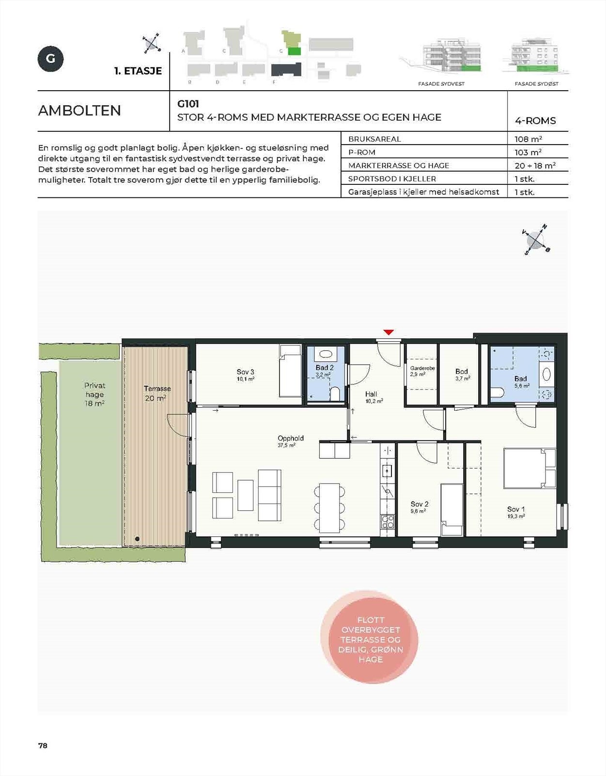 Plantegning. Galleribilde