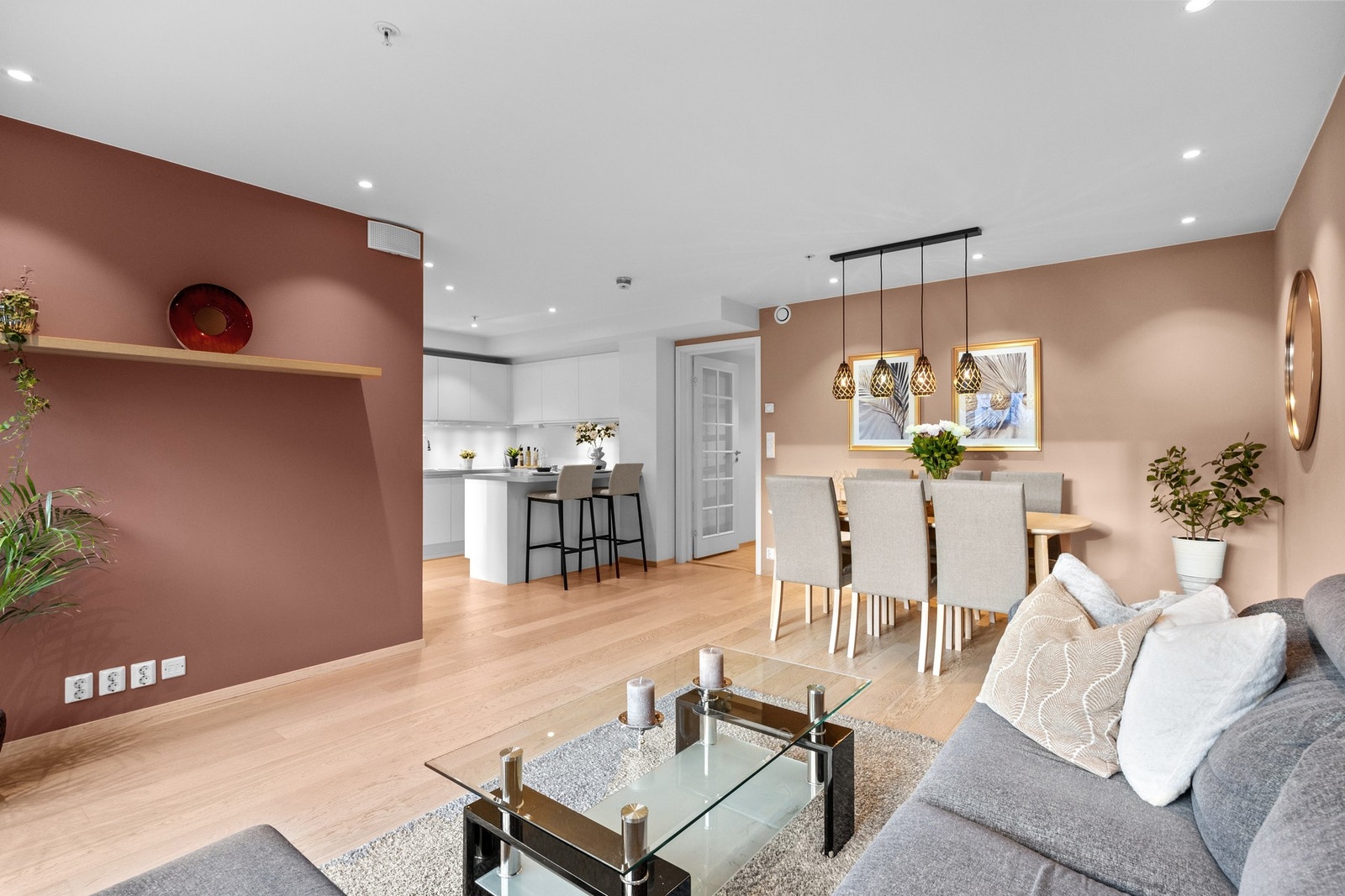 Vannbåren gulvvarme i alle oppholdsrom Galleribilde