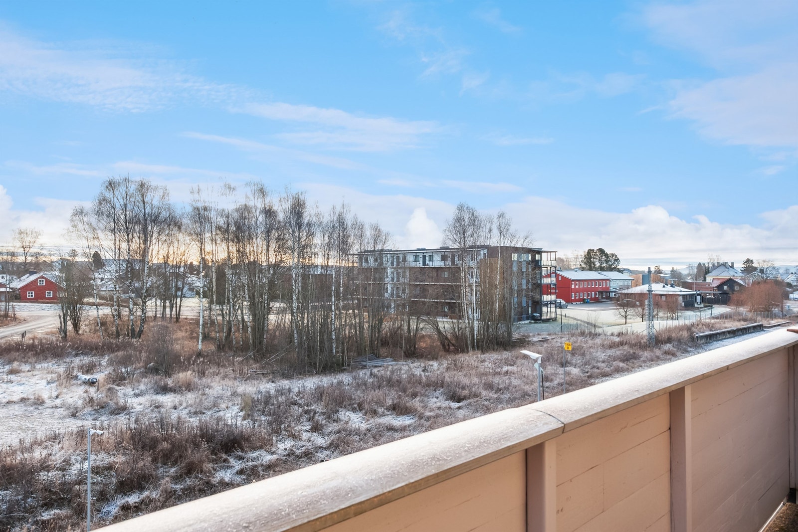 Utsikten fra balkongen. Galleribilde