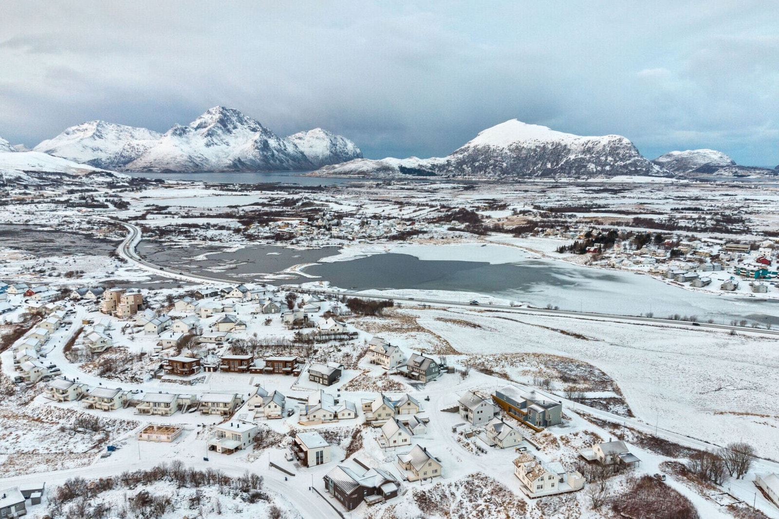 Dronebilde fra 2021. Galleribilde