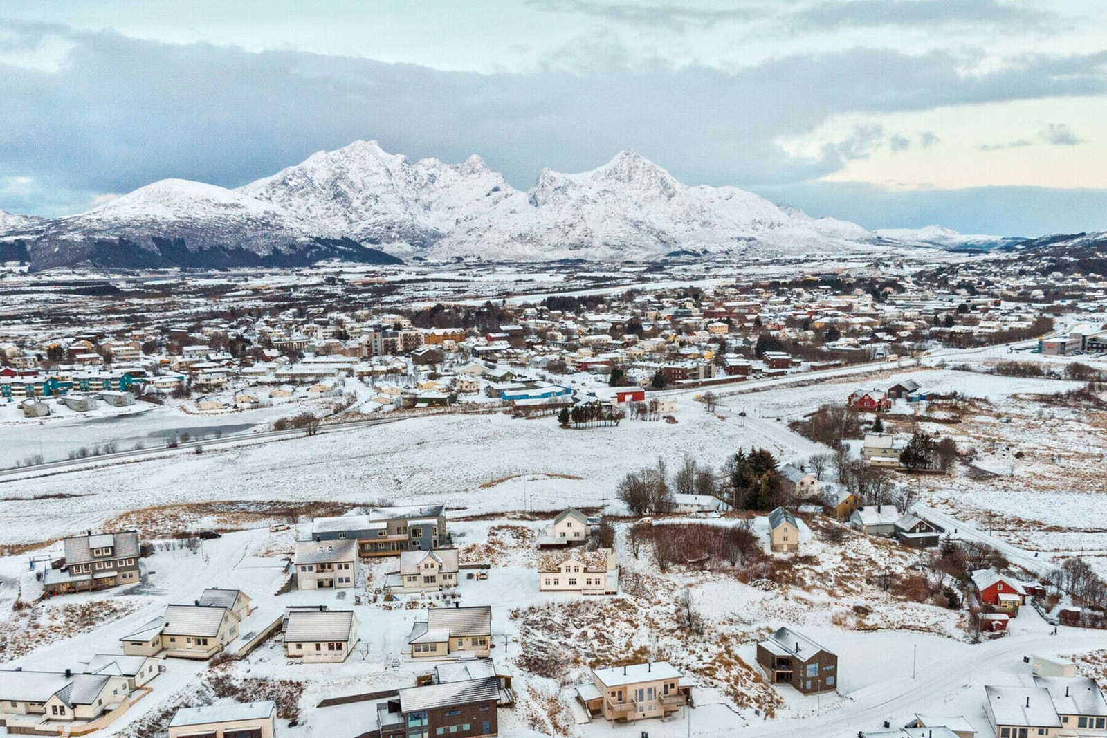 Dronebilde fra 2021. Galleribilde