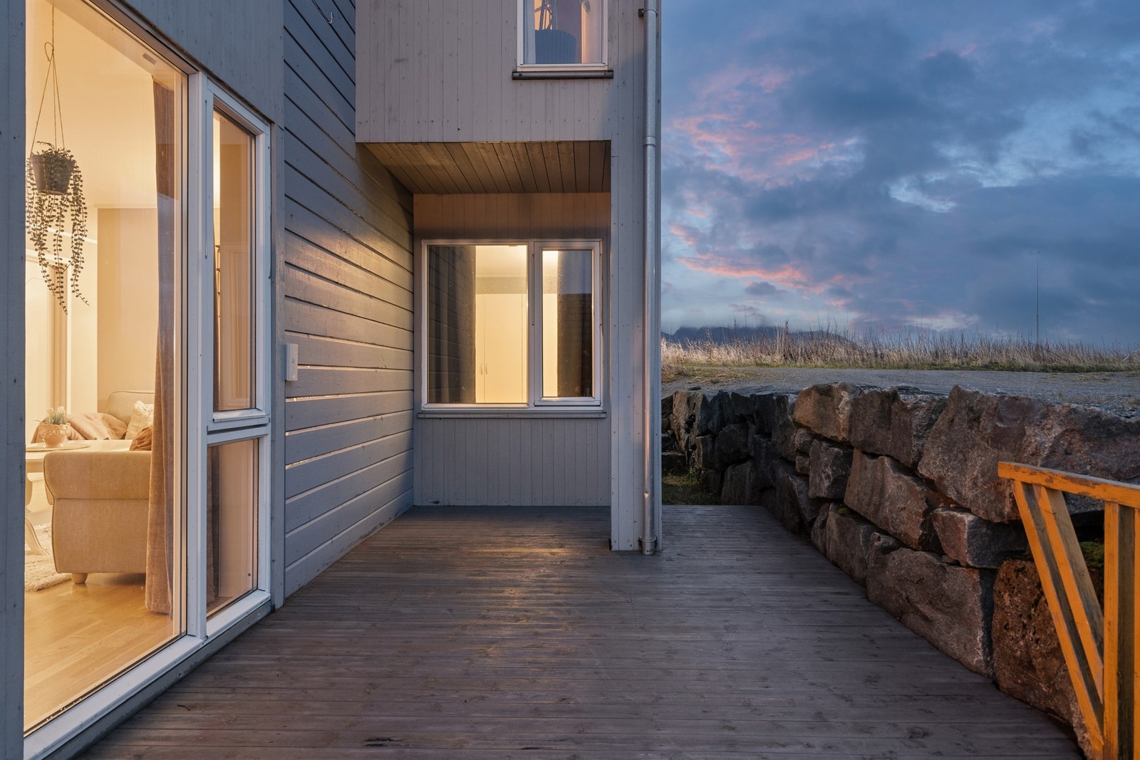 Her får du gode solforhold. Galleribilde