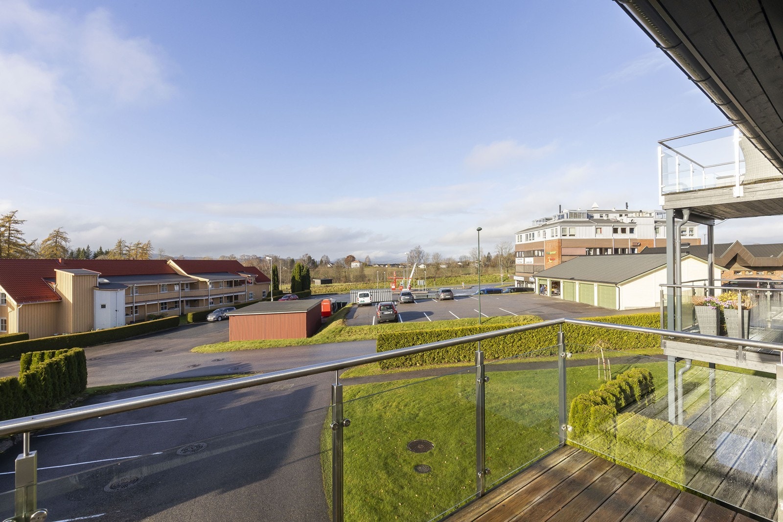 Fin og fri utsikt med gode solforhold Galleribilde