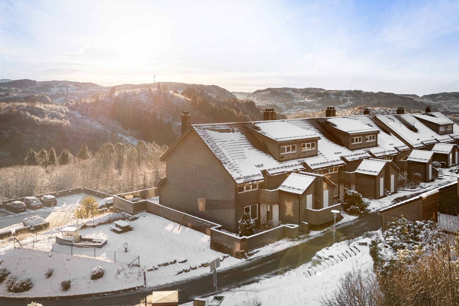For den turglade er det flotte stier og løyper med utsikt. Galleribilde