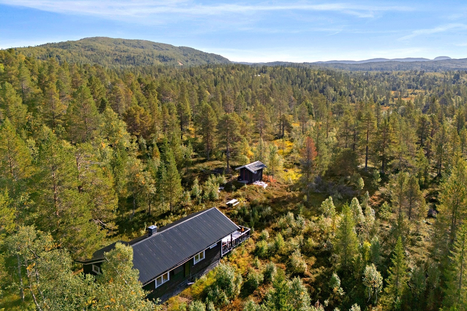 Høsten er i anmars - fint på fjellet til alle årstider. Galleribilde