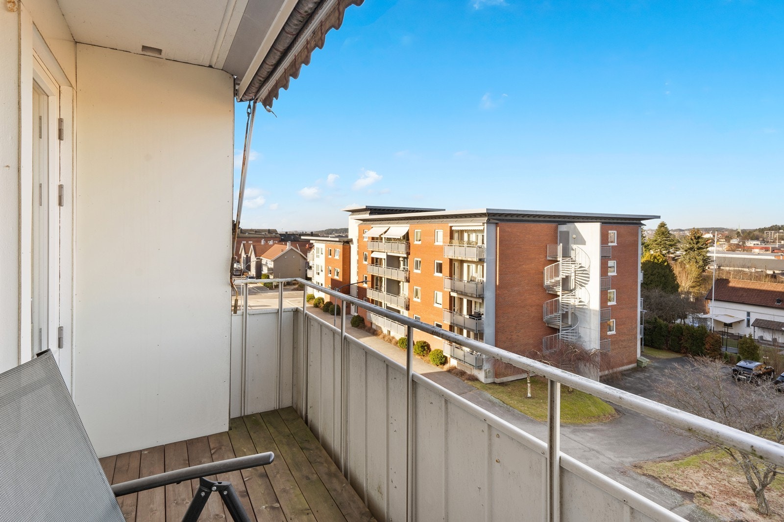 Balkongen er delvis overbygget Galleribilde