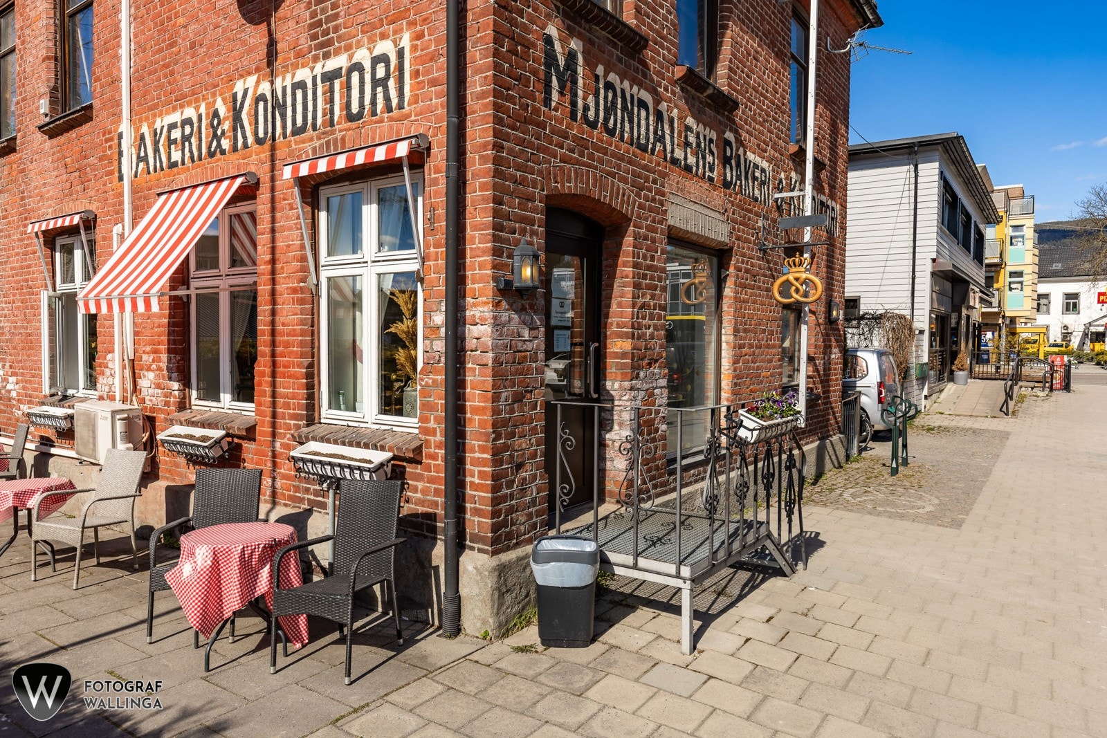 Mjøndalen Bakeri & Conitori ligger rett ved. Galleribilde