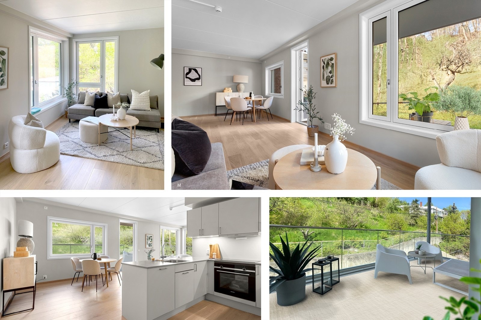 Flott 3 roms med super kjøkkenløsning Galleribilde