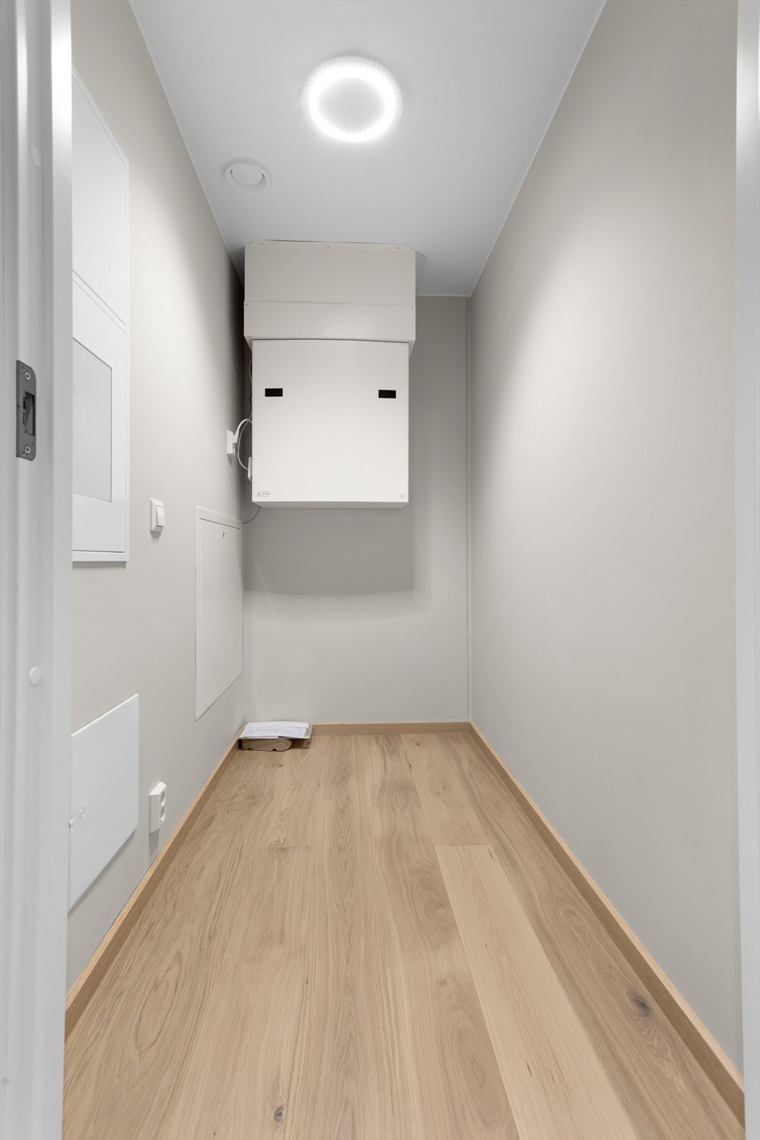 Praktisk med bod fra entré. Galleribilde